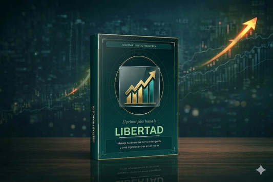 El Primer Paso hacia la Libertad Financiera + 3 Bonos: Aprende a invertir  y genera ingresos extras en 24 horas