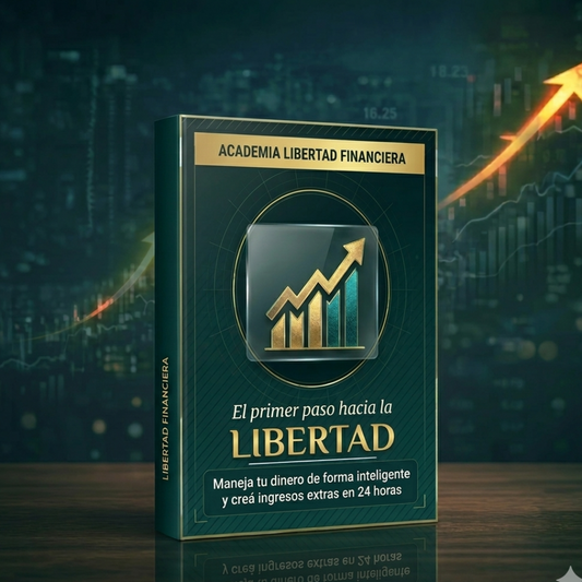 El Primer Paso hacia la Libertad Financiera + 3 Bonos: Aprende a invertir  y genera ingresos extras